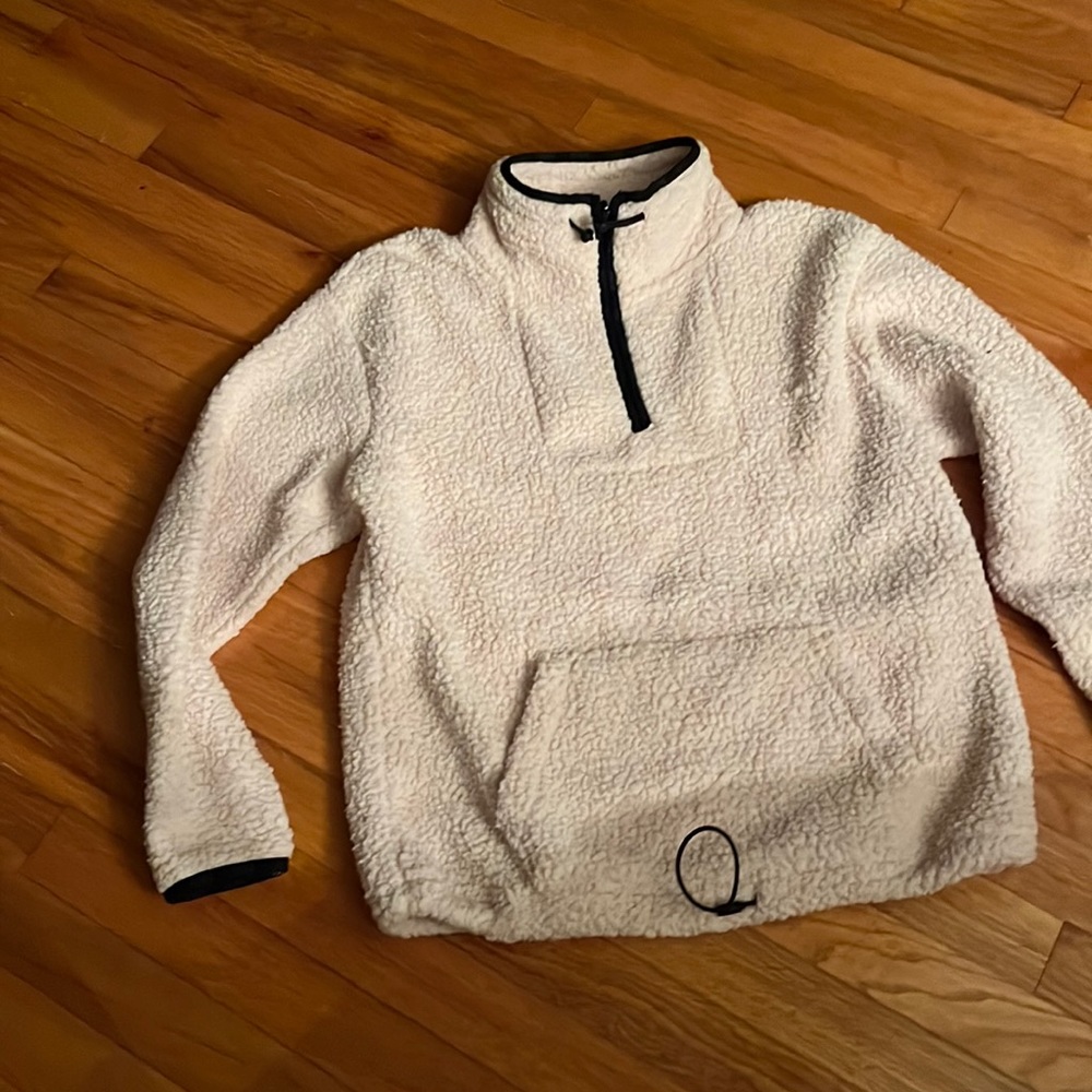 Pink Sherpa Pull Over Jacker/Top